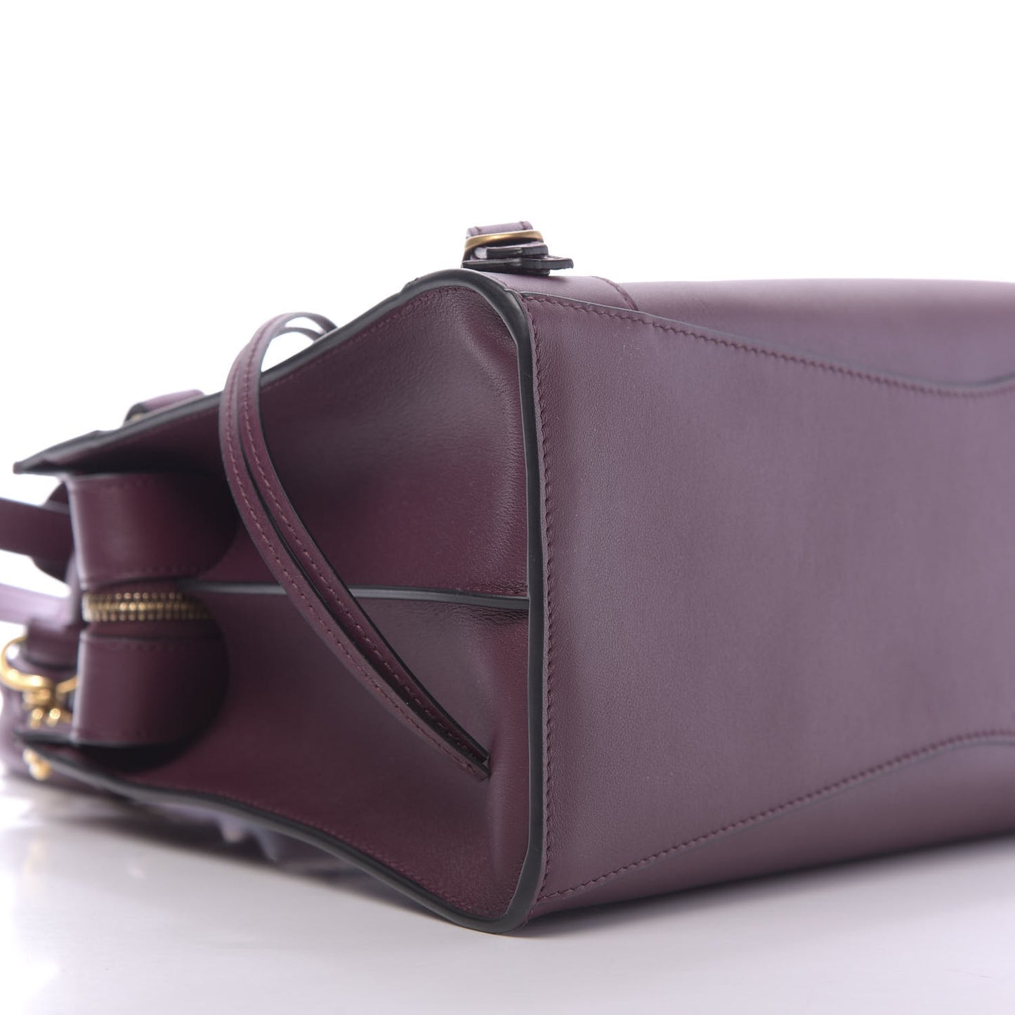 Smooth Calfskin Brass Hardware Neo Classic S City Burgundy