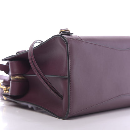 Balenciaga Smooth Calfskin Brass Hardware Neo Classic S City Burgundy 6 of 10