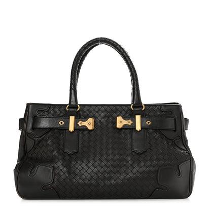 Bottega Veneta Nappa Intrecciato Shoulder Bag Moro 1 of 10
