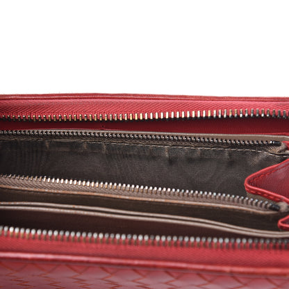 Bottega Veneta Nappa Intrecciato Zip Around Wallet 16 of 16
