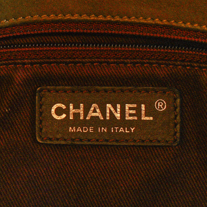 Chanel Iridescent Calfskin In The Mix Jumbo Flap Khaki 6 of 12