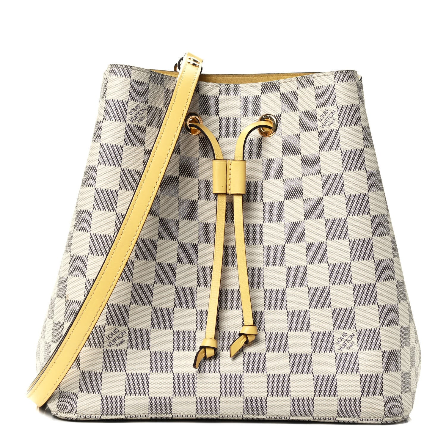 Louis Vuitton Damier Azur Neonoe MM Pineapple 1 of 4