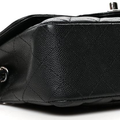 Chanel Caviar Quilted Mini Rectangular Flap Black 8 of 9