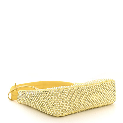 Prada Satin Crystal Mini Re-Edition 2000 Bag Ananas 4 of 11