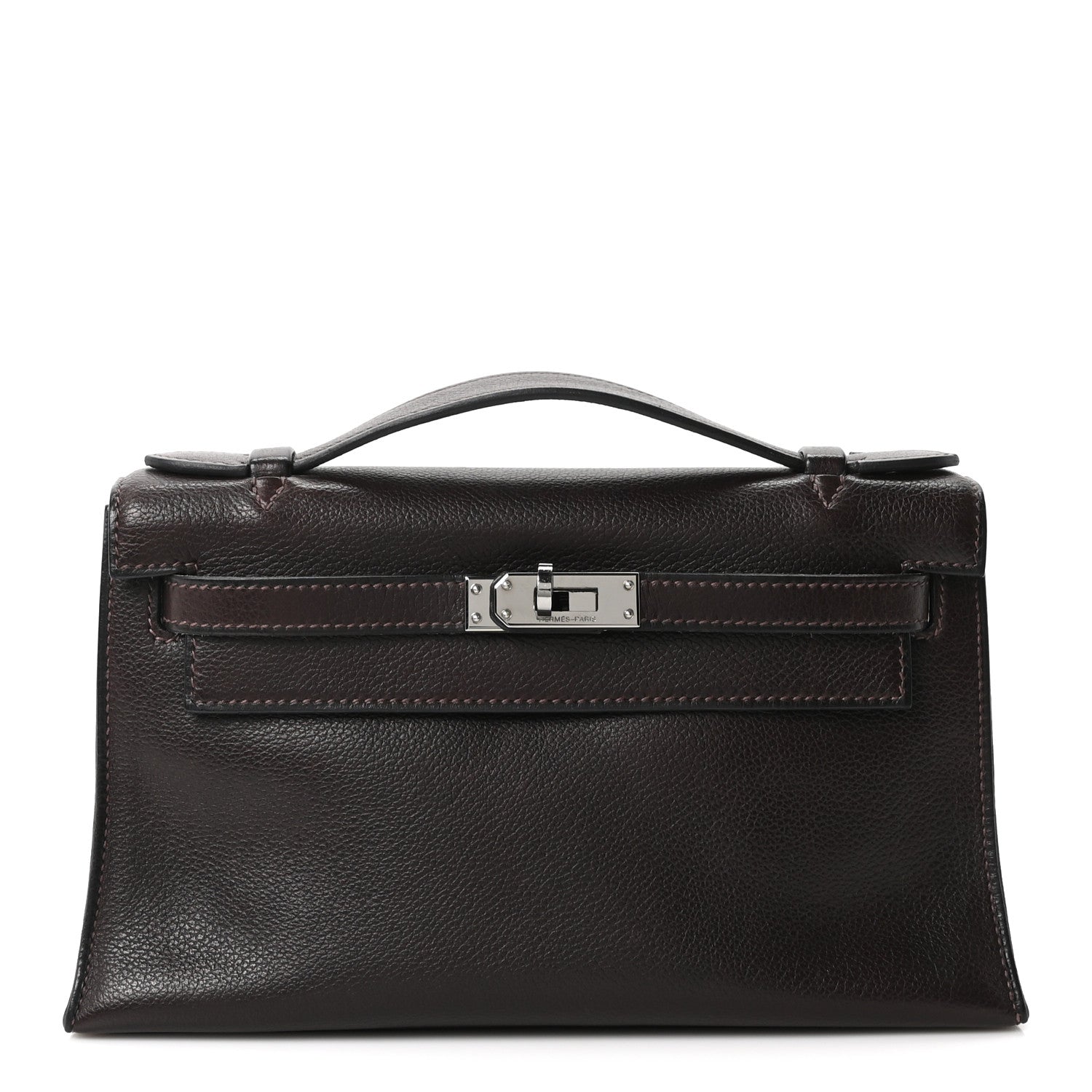 Hermes Evergrain Kelly Pochette Clutch Ebene 1 of 10