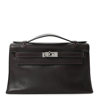 Hermes Evergrain Kelly Pochette Clutch Ebene 1 of 10