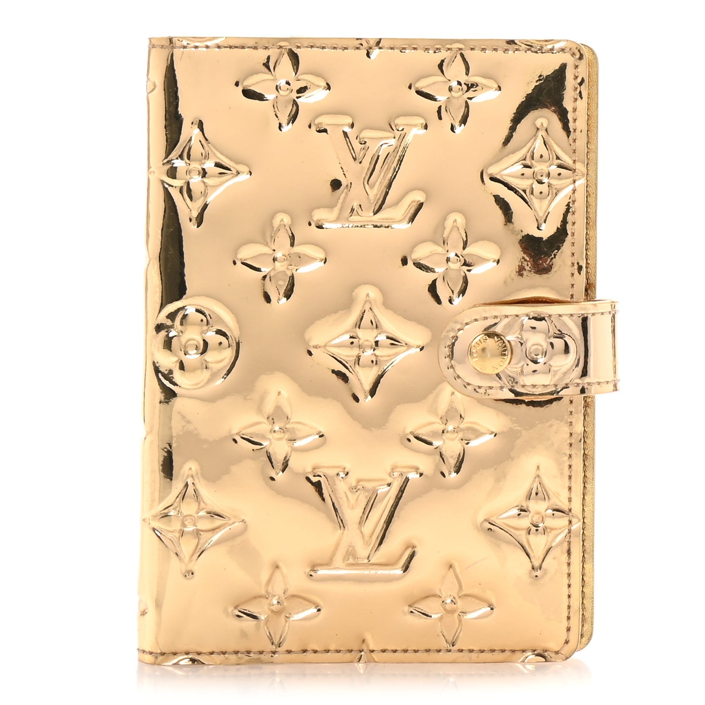 Monogram Miroir Small Ring Agenda Gold