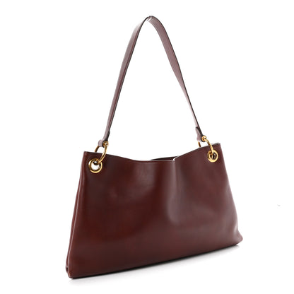 Prada Nappa Large Etude Shoulder Bag Brown 3 of 10