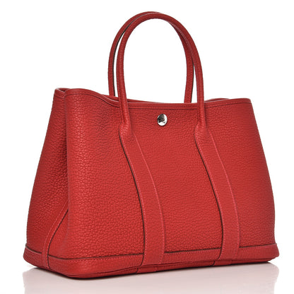 Hermes Negonda Garden Party TPM 30 Rouge Garance 3 of 8
