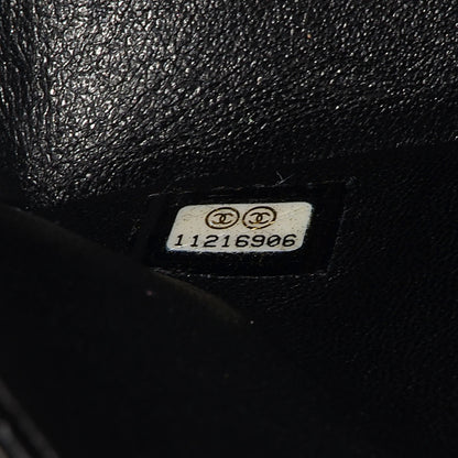 Chanel Lambskin Perforated Medium Double Flap Black 7 of 8