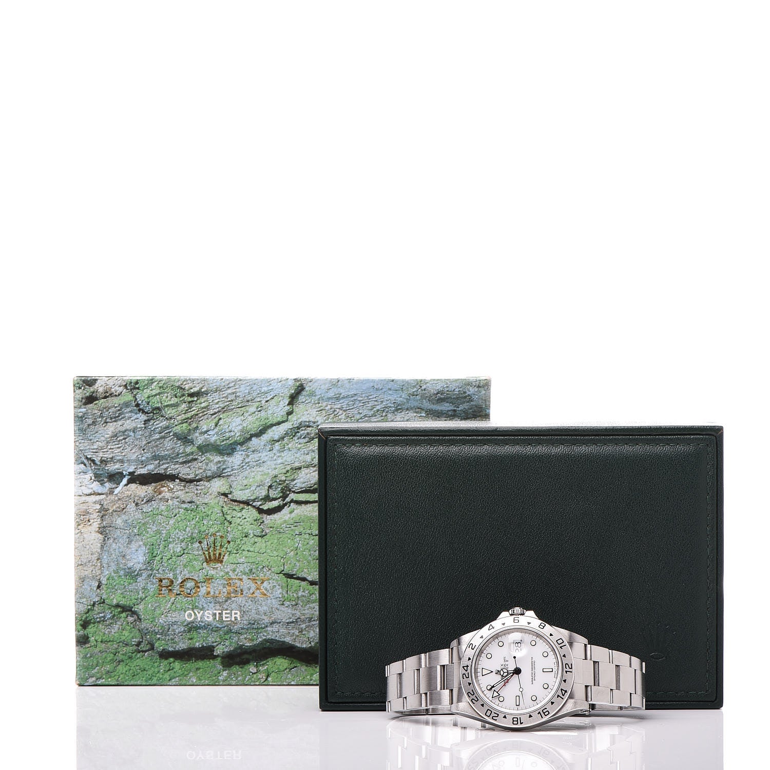 Rolex Stainless Steel 40mm Oyster Perpetual Date Explorer II Watch White 16570 7 of 7