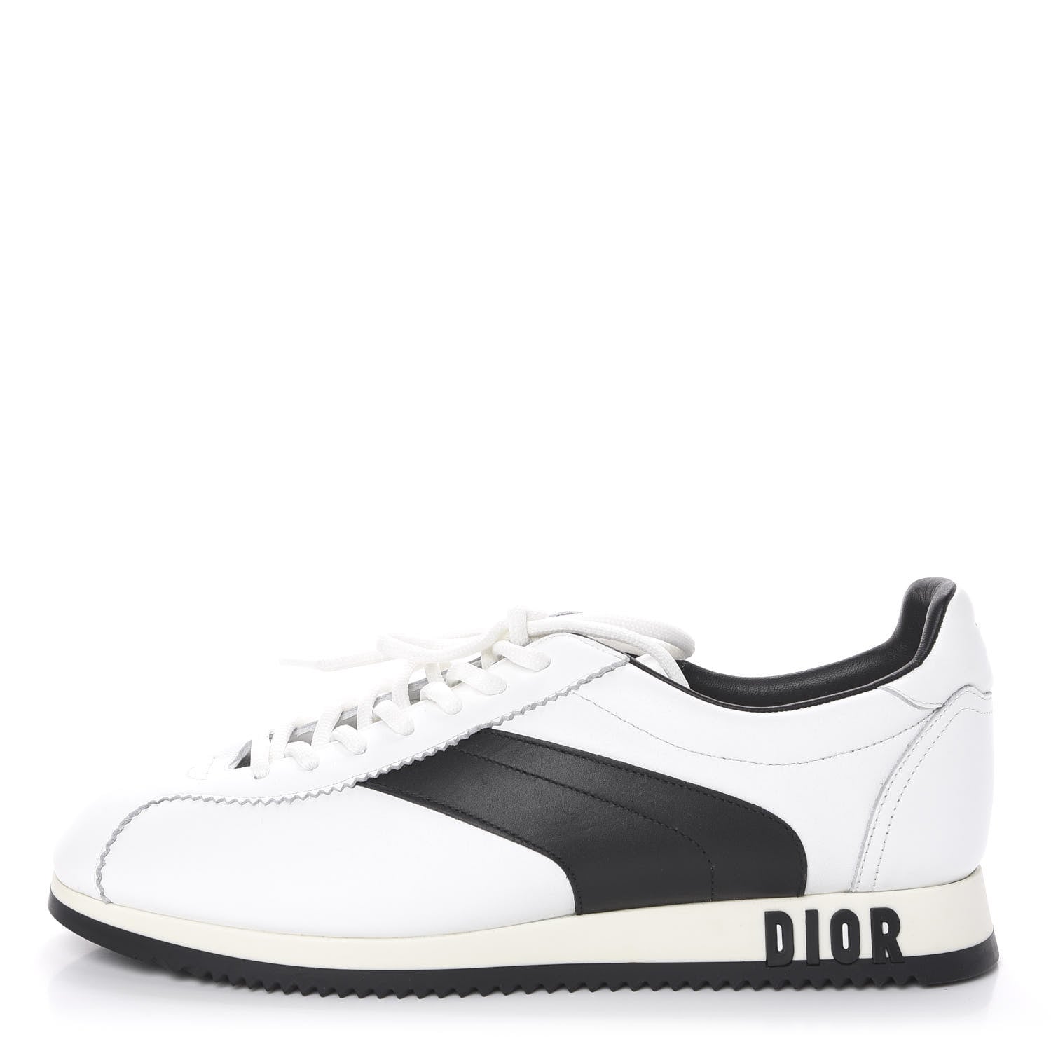 Christian Dior Calfskin Mix Diorun Sneakers 39.5 Optic White 1 of 10