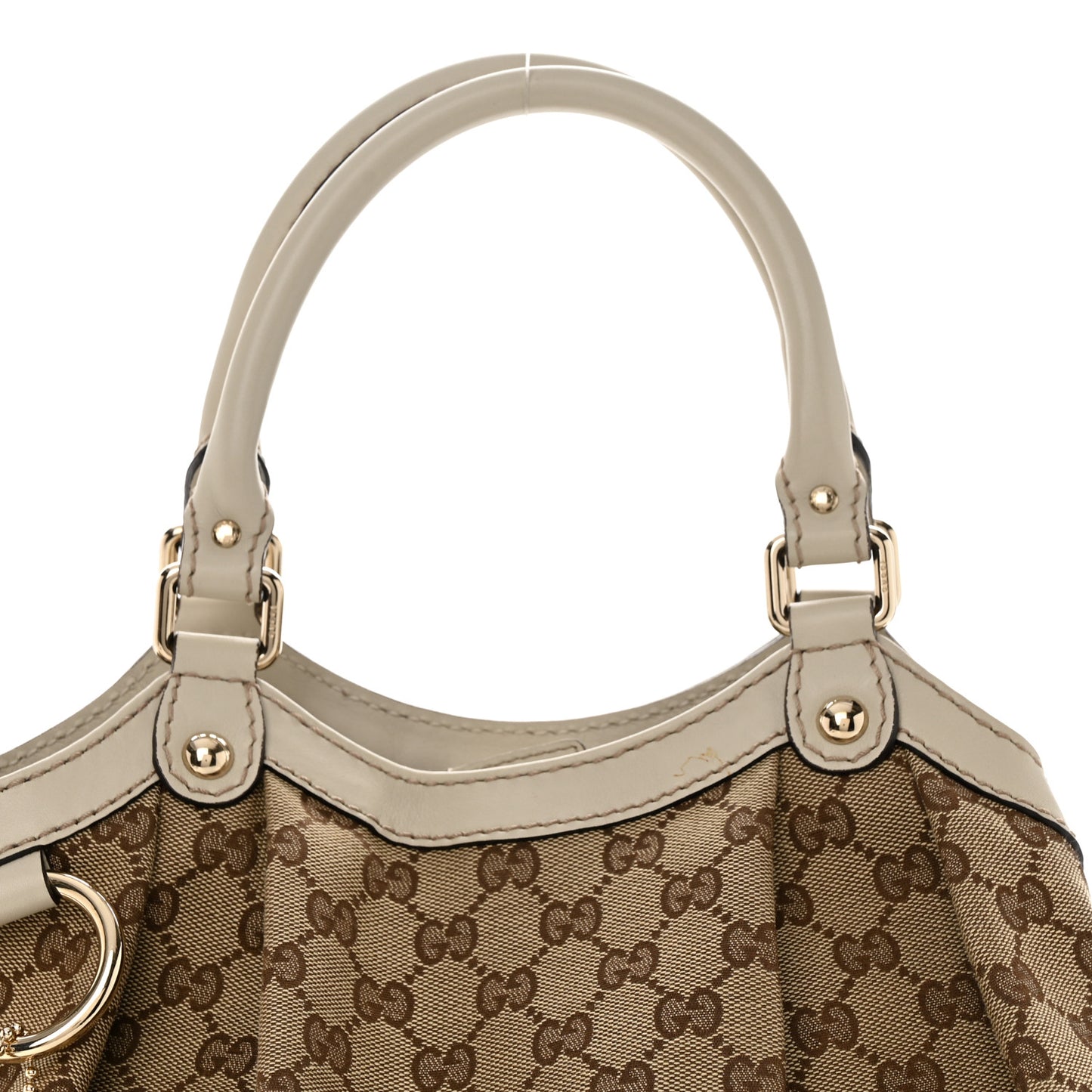 Monogram Medium Sukey Tote Off White