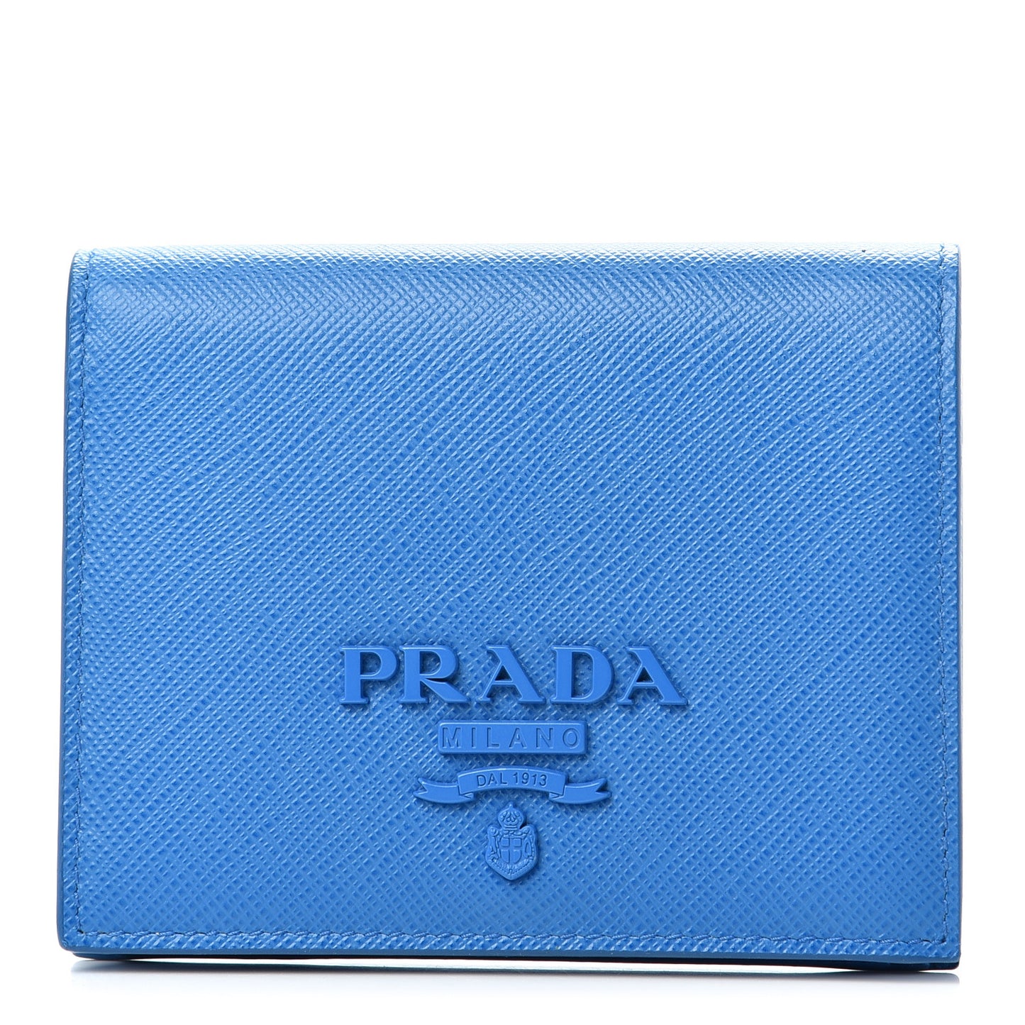 Saffiano Shine Monochrome Bi-Fold Wallet Marea