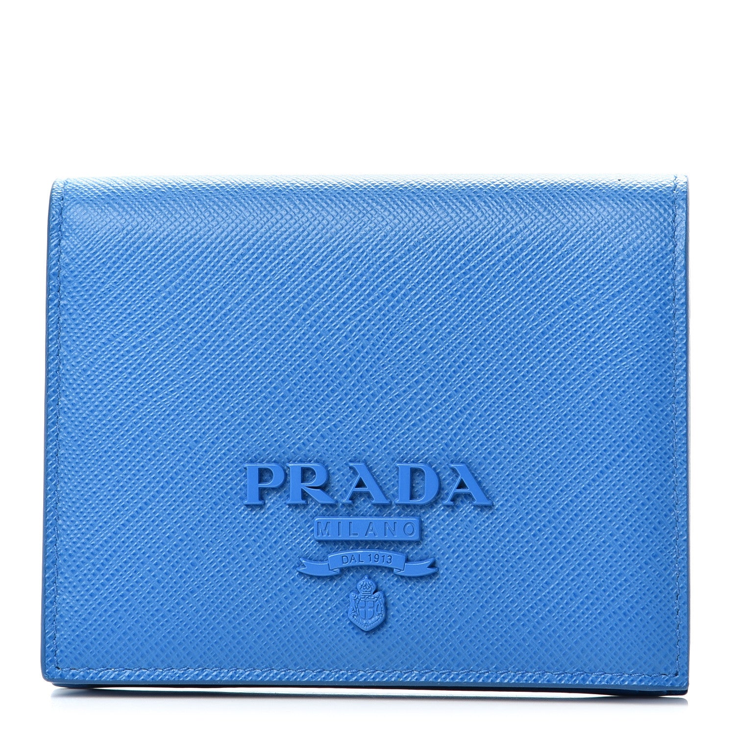 Prada Saffiano Shine Monochrome Bi-Fold Wallet Marea 1 of 6