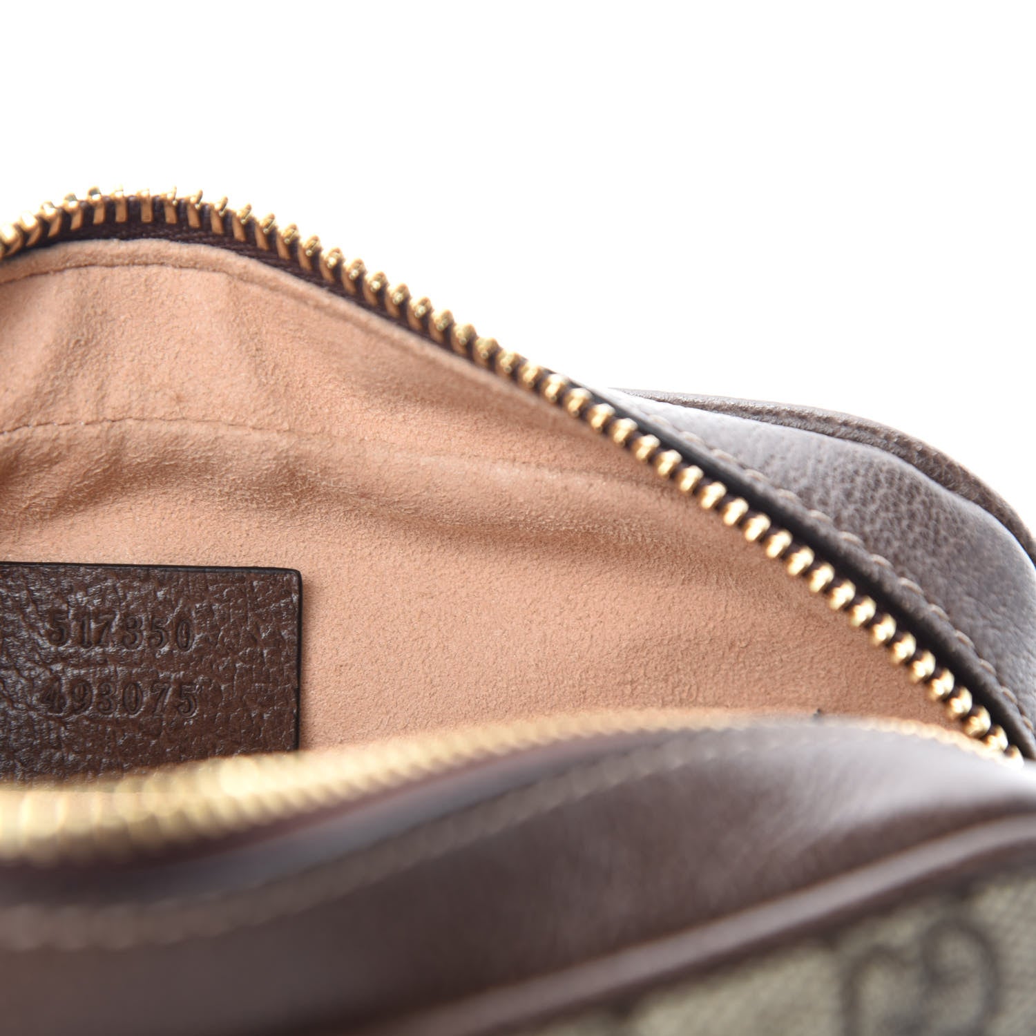 Gucci GG Supreme Monogram Web Mini Ophidia Shoulder Bag Brown 9 of 12