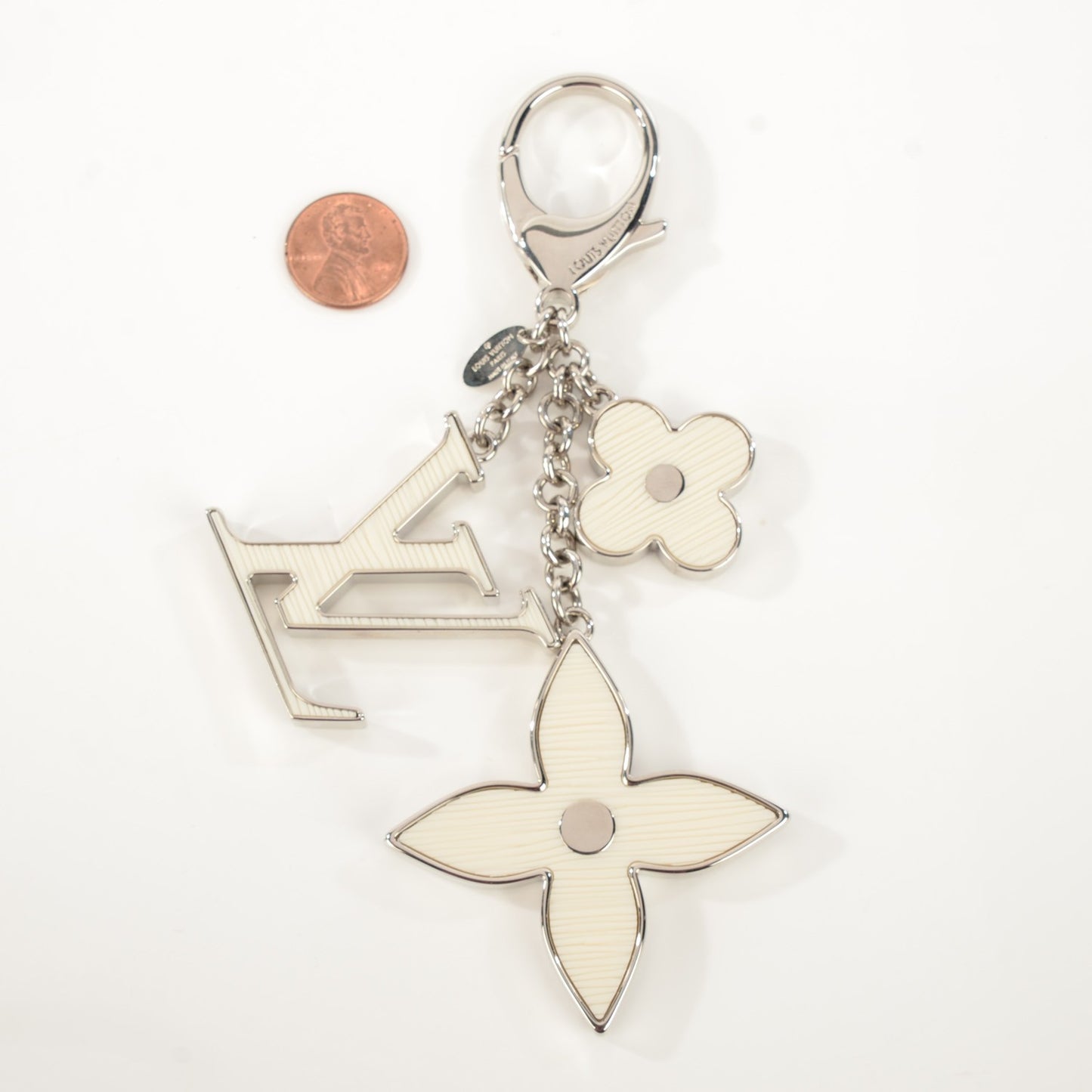 Fleur d'Epi Bag Charm Ivory