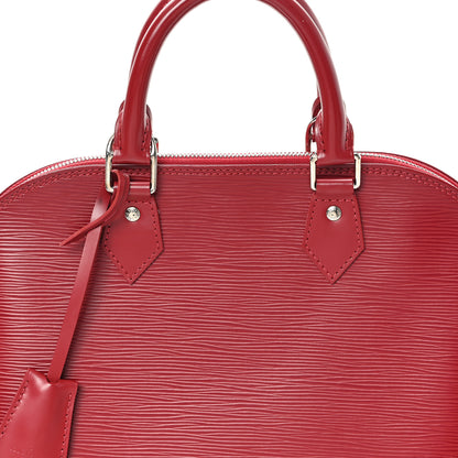 Louis Vuitton Epi Alma PM Castillan Red 7 of 9