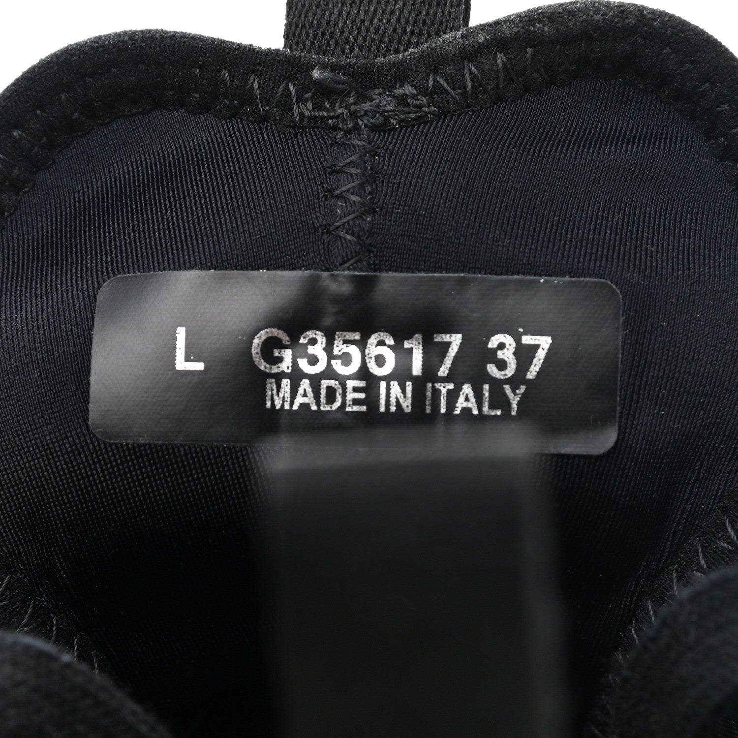 Chanel Velvet Calfskin Mixed Fibers CC Sneakers 37 Black 8 of 9