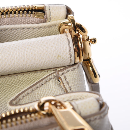 Dolce & Gabbana Dauphine Miss Sicily Double Zip Satchel White 13 of 14