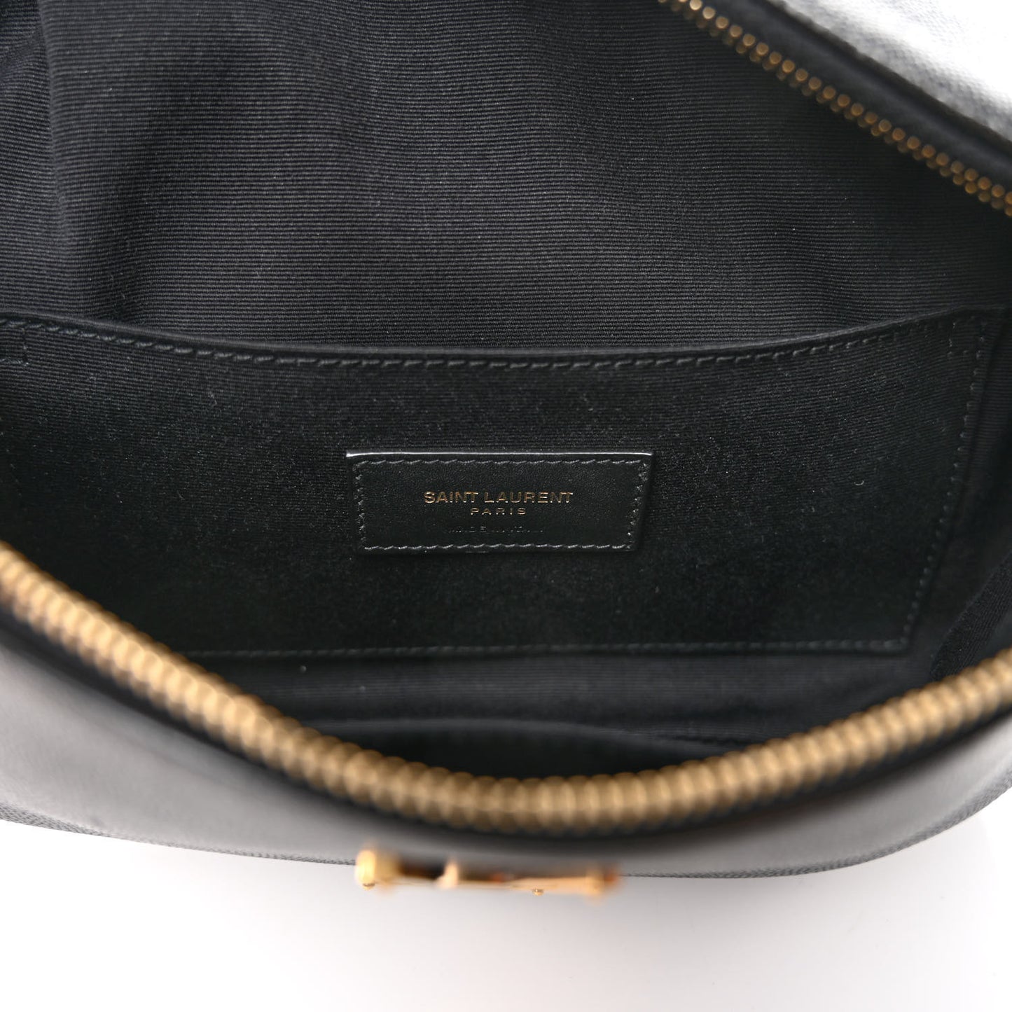 Grain De Poudre Monogram Belt Bag Black