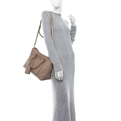 Prada Vitello Daino Boxy Tote Cammeo 2 of 10