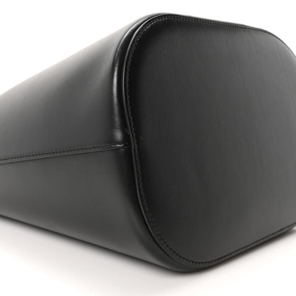 Celine Smooth Calfskin Triomphe Medium Louise Bag Black 10 of 11
