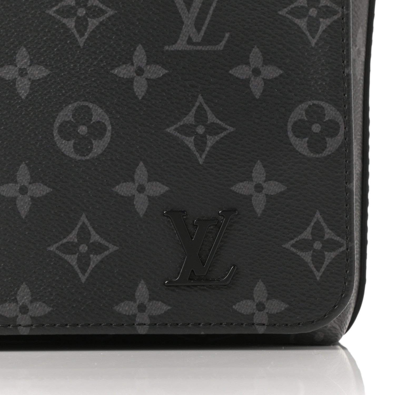 Louis Vuitton Monogram Eclipse District PM Black 7 of 9