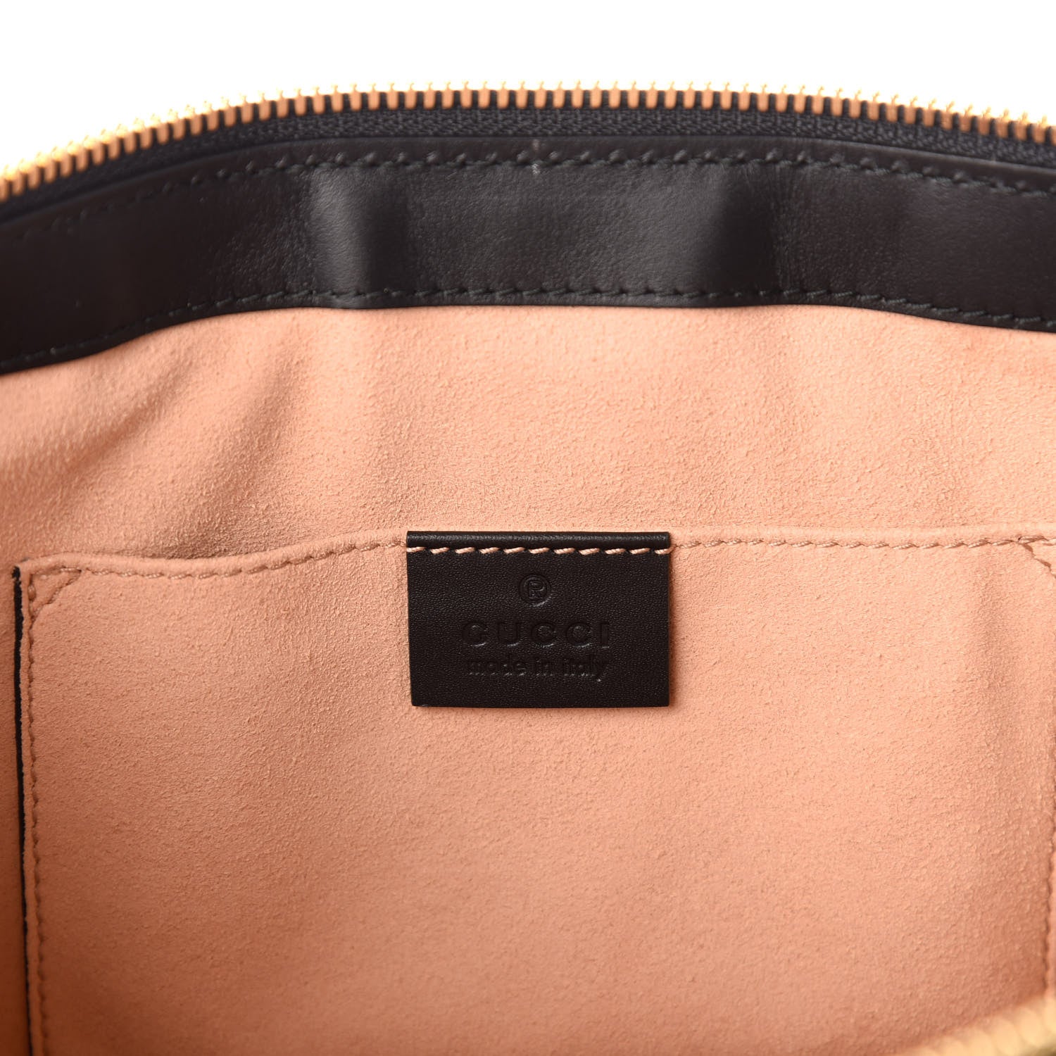 Gucci Suede Patent GG Web Small Ophidia Tote Bag Nocciola Black 6 of 9