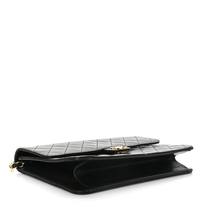 Chanel Lambskin Quilted Medium Single Flap Black 4 of 9