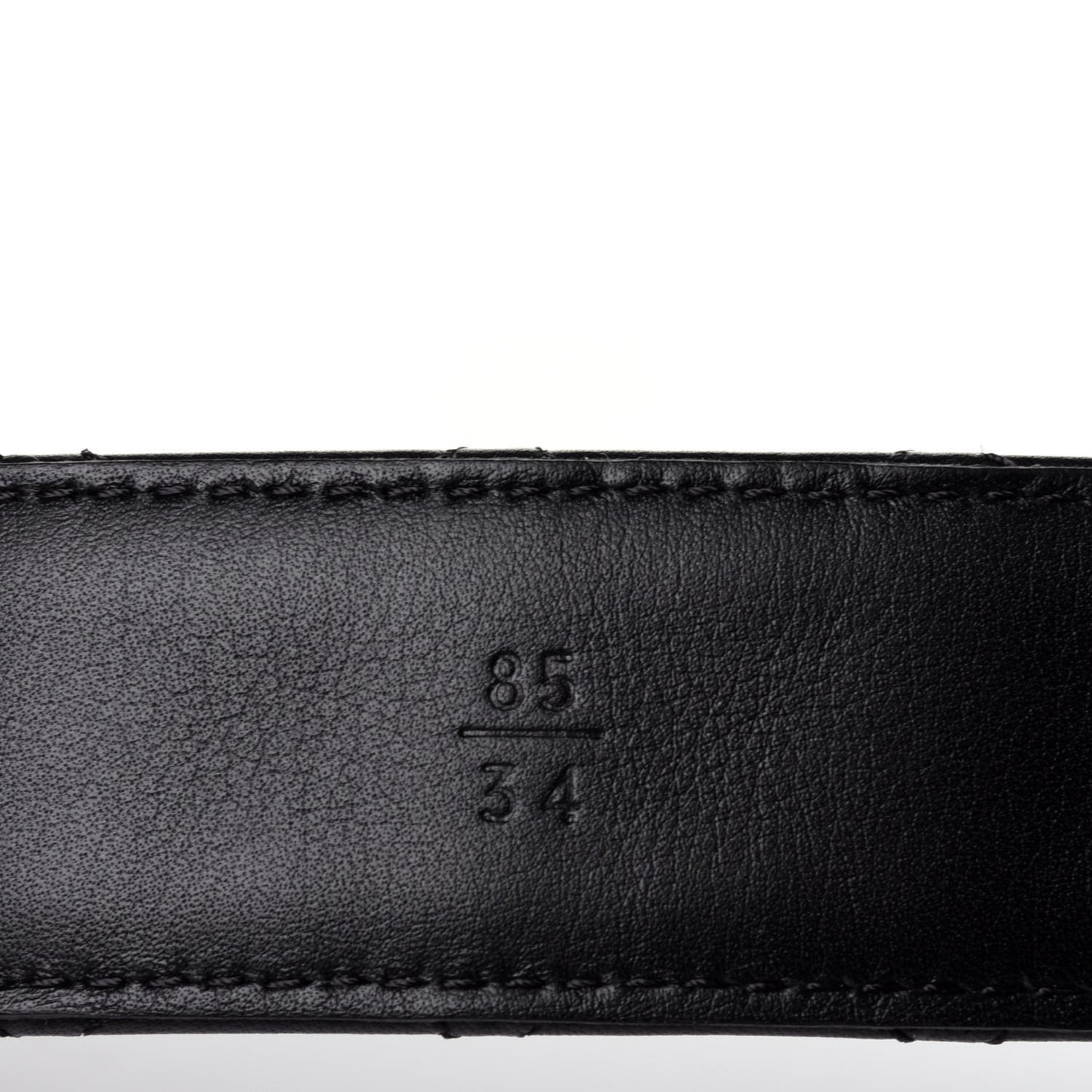 Lambskin Quilted CC Chain Belt 85 34 Black