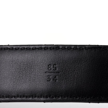 Chanel Lambskin Quilted CC Chain Belt 85 34 Black 4 of 9