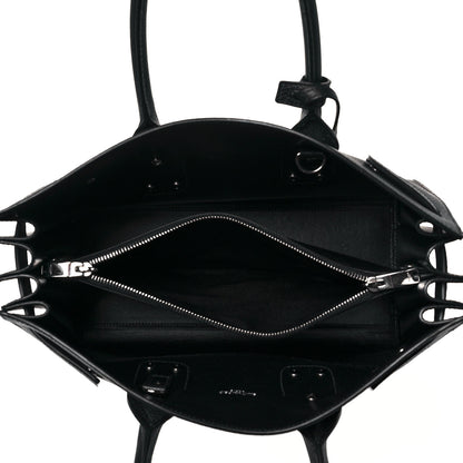 Saint Laurent Grained Calfskin Small Sac De Jour Black 9 of 14