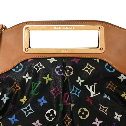 Louis Vuitton Monogram Multicolor Judy MM Black 7 of 9