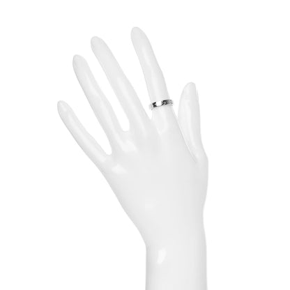 Cartier 18K White Gold 3.5mm LOVE Wedding Band Ring 49 4.75 2 of 4