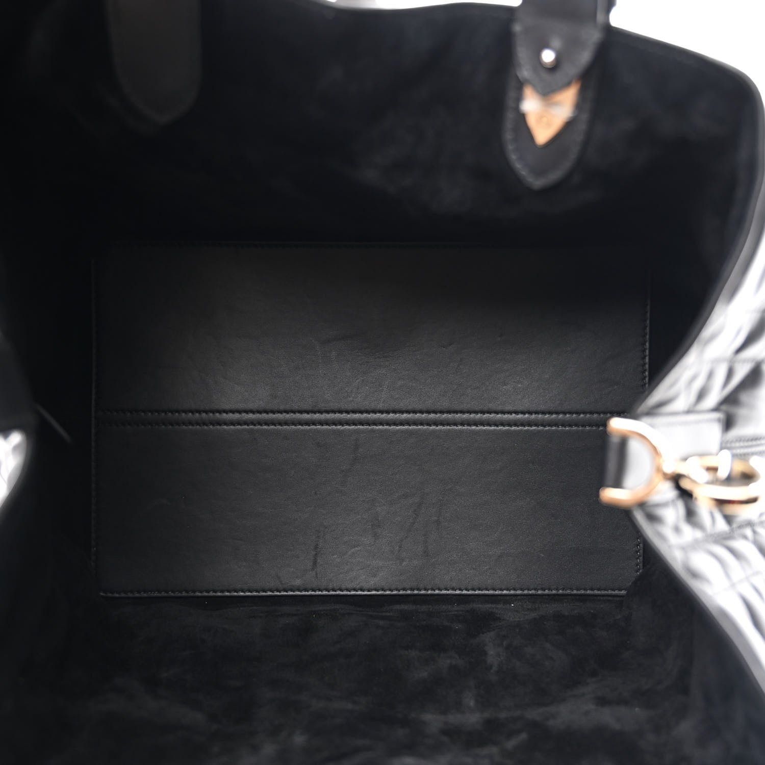 Christian Dior Calfskin Macrocannage Medium Toujours Black 6 of 13