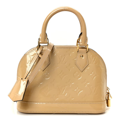 Louis Vuitton Vernis Alma BB Dune 1 of 11