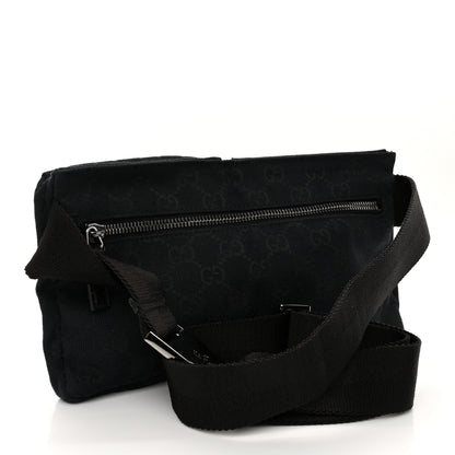 Gucci GG Monogram Double Pocket Belt Bag Black 3 of 11