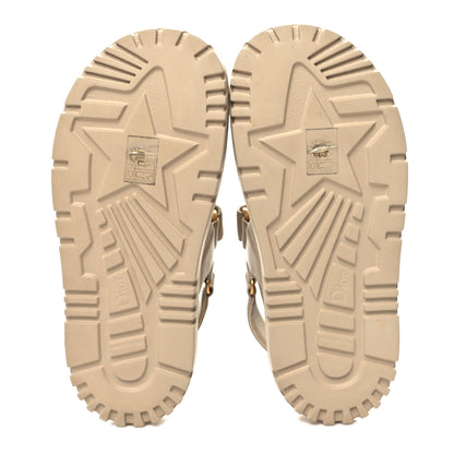 Christian Dior Lambskin Dioract 10mm Sandals 37.5 Off White 5 of 9