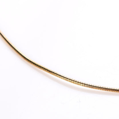 Hermes Gold Lacquered Cage d'H Pendant Necklace Orange 7 of 11