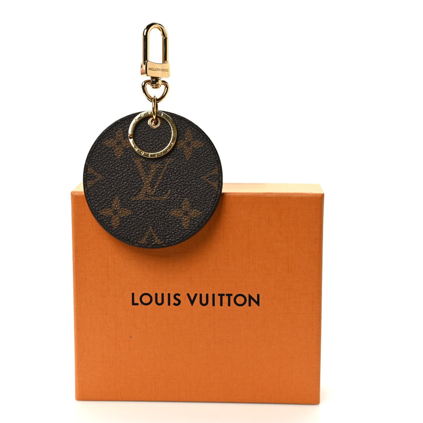 Monogram Reverse Key Holder Bag Charm
