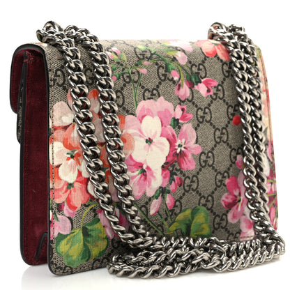 Gucci GG Supreme Monogram Blooms Mini Dionysus Shoulder Bag Beige Multicolor Dry Rose 3 of 10