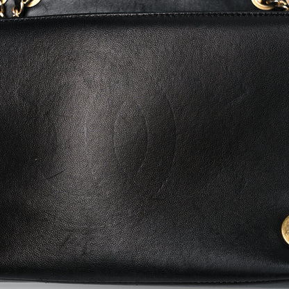 Chanel Lambskin Quilted Small Diamond CC Flap Black 14 of 26