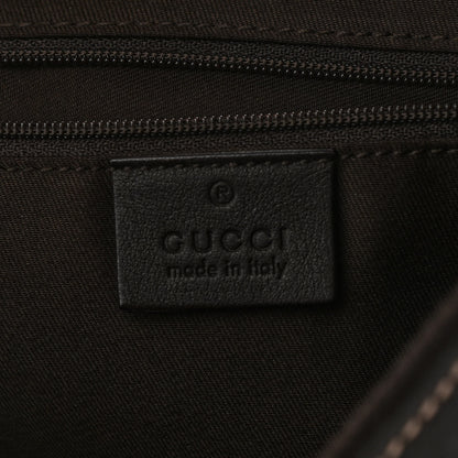 Gucci Monogram Large D Gold Hobo Dark Brown 6 of 9
