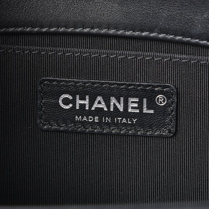 Chanel Calfskin Quilted Medium Boy Flap Black 7 of 9