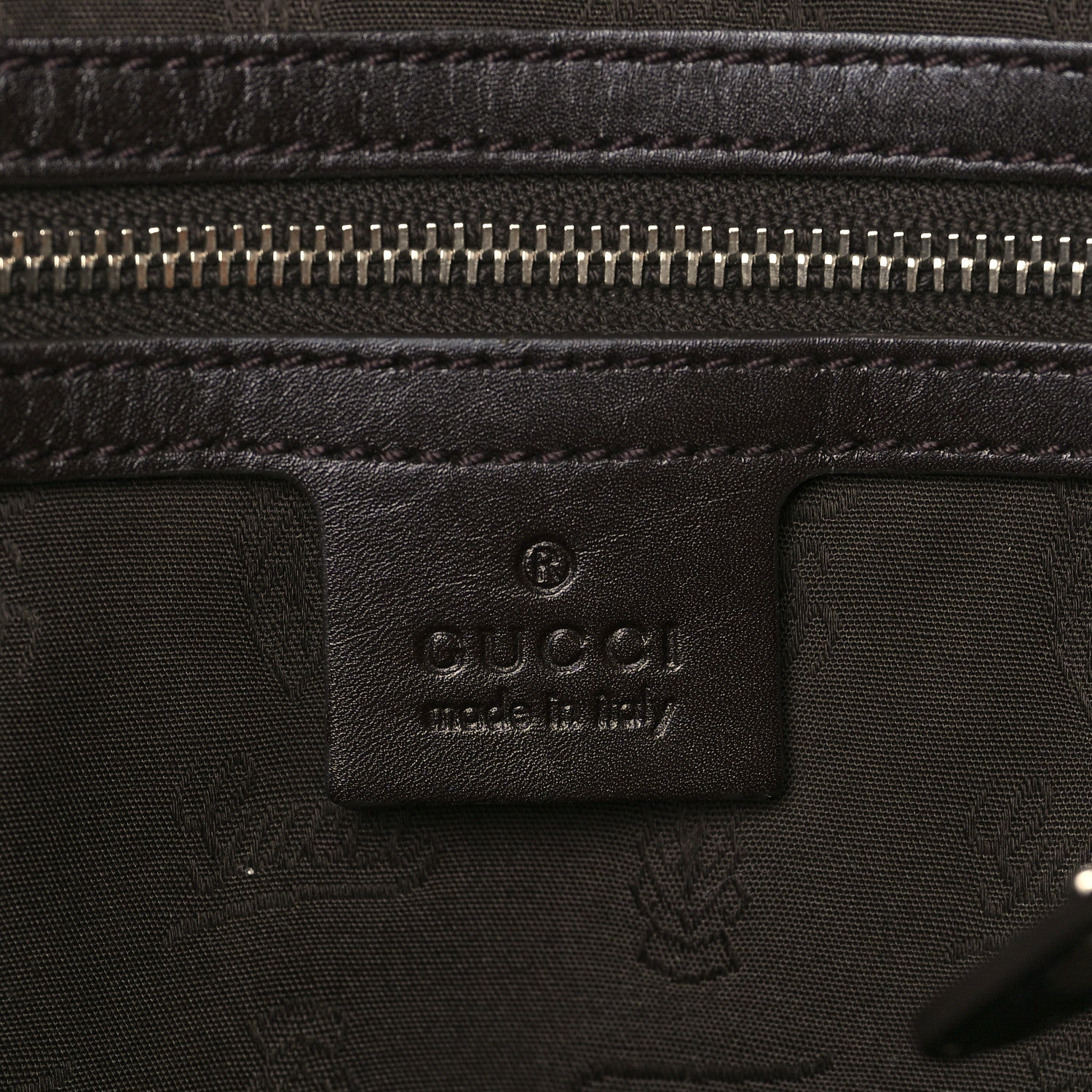 Gucci Monogram Medium Twins Tote Black 6 of 7