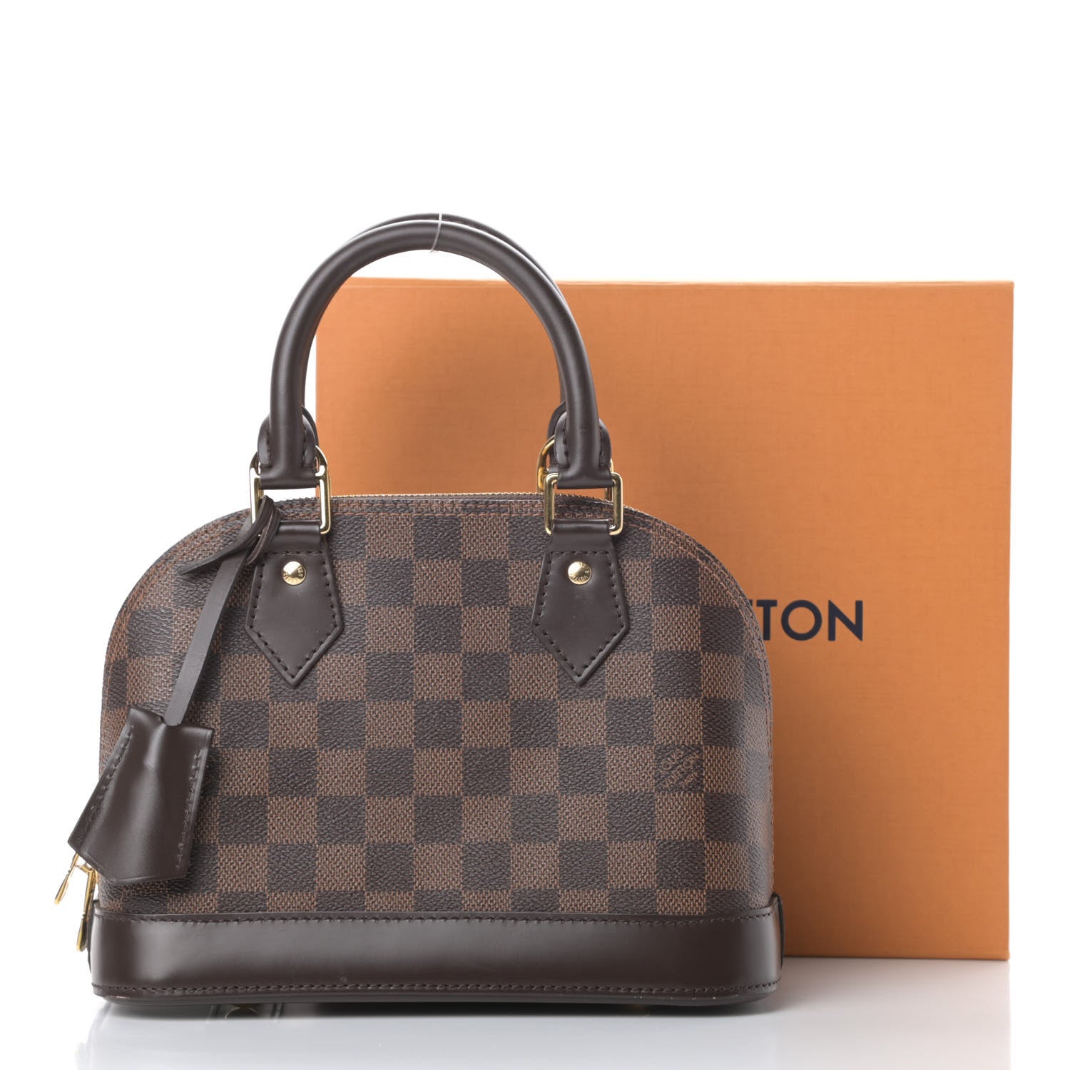 Louis Vuitton Damier Ebene Alma BB 14 of 14