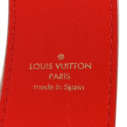 Louis Vuitton Monogram Bandouliere Shoulder Strap Red 3 of 3