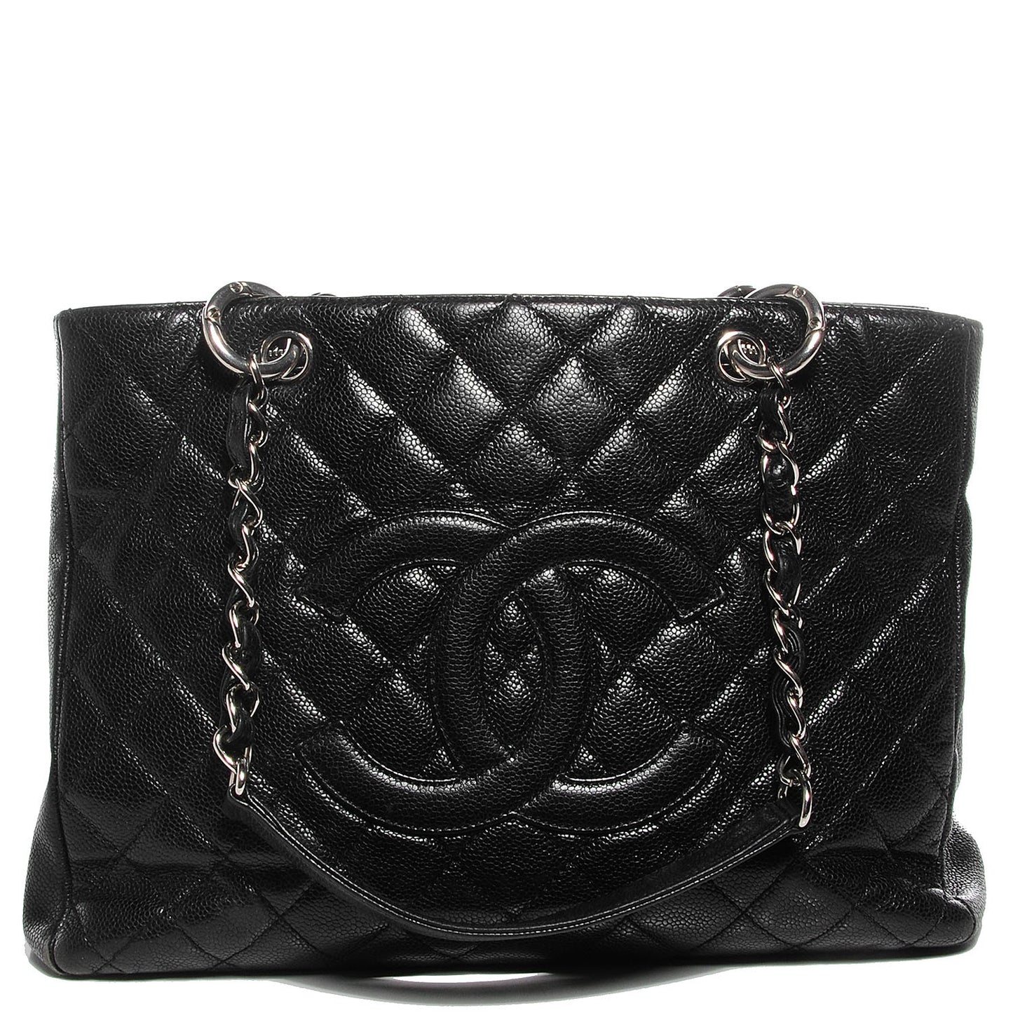 Caviar Grand Shopping Tote GST Black