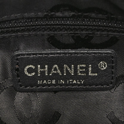 Chanel Calfskin CC Stitched Small Hobo Black 6 of 10